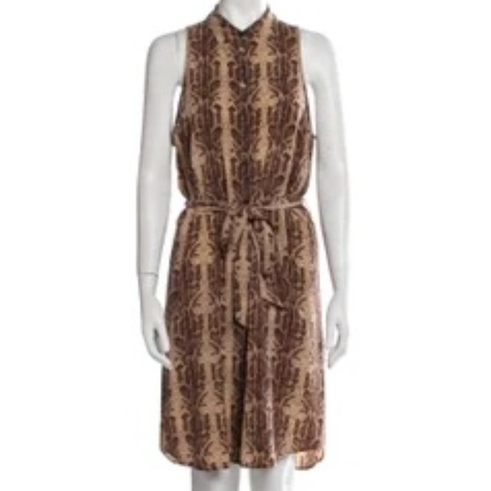 EQUIPMENT Femme // Silk Midi-Length Dress
